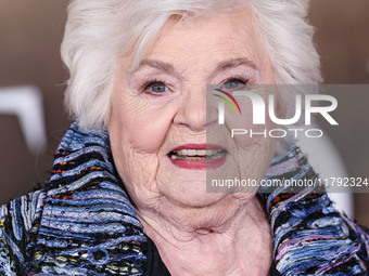 June Squibb arrives at the Los Angeles Premiere Of Paramount Pictures' 'Gladiator II' held at the TCL Chinese Theatre IMAX on November 18, 2...