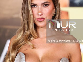 Kara Del Toro arrives at the Los Angeles Premiere Of Paramount Pictures' 'Gladiator II' held at the TCL Chinese Theatre IMAX on November 18,...