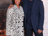 Pauletta Washington and husband Denzel Washington arrive at the Los Angeles Premiere Of Paramount Pictures' 'Gladiator II' held at the TCL C...