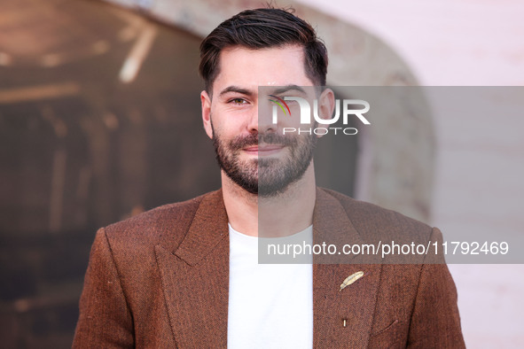 Dylan Barbour arrives at the Los Angeles Premiere Of Paramount Pictures' 'Gladiator II' held at the TCL Chinese Theatre IMAX on November 18,...