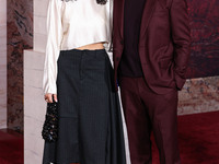 Aurora Perrineau and father Harold Perrineau arrive at the Los Angeles Premiere Of Paramount Pictures' 'Gladiator II' held at the TCL Chines...