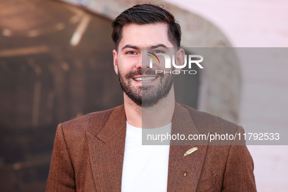 Dylan Barbour arrives at the Los Angeles Premiere Of Paramount Pictures' 'Gladiator II' held at the TCL Chinese Theatre IMAX on November 18,...