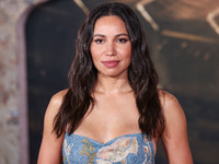 Jurnee Smollett arrives at the Los Angeles Premiere Of Paramount Pictures' 'Gladiator II' held at the TCL Chinese Theatre IMAX on November 1...