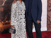 Pauletta Washington and husband Denzel Washington arrive at the Los Angeles Premiere Of Paramount Pictures' 'Gladiator II' held at the TCL C...