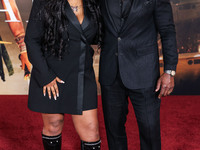 Tera Crews and father Terry Crews arrive at the Los Angeles Premiere Of Paramount Pictures' 'Gladiator II' held at the TCL Chinese Theatre I...