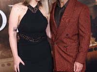 Emily V. Gordon and husband Kumail Ali Nanjiani arrive at the Los Angeles Premiere Of Paramount Pictures' 'Gladiator II' held at the TCL Chi...