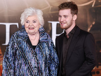 June Squibb and Fred Hechinger arrive at the Los Angeles Premiere Of Paramount Pictures' 'Gladiator II' held at the TCL Chinese Theatre IMAX...