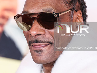 Snoop Dogg (Calvin Broadus Jr.) arrives at the Los Angeles Premiere Of Paramount Pictures' 'Gladiator II' held at the TCL Chinese Theatre IM...