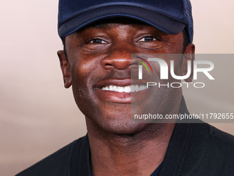 Derek Luke arrives at the Los Angeles Premiere Of Paramount Pictures' 'Gladiator II' held at the TCL Chinese Theatre IMAX on November 18, 20...