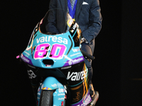 David Alonso of Colombia and CFMoto Gaviota Aspar Team during the MotoGP Awards 2024 at the Museu Nacional d'Art de Catalunya on November 17...