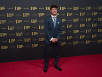 David Alonso of Colombia and CFMoto Gaviota Aspar Team during the MotoGP Awards 2024 at the Museu Nacional d'Art de Catalunya on November 17...