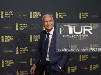 Davide Tardozzi of Italy and Ducati during the MotoGP Awards 2024 at the Museu Nacional d'Art de Catalunya on November 17, 2024 in Barcelona...