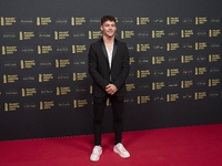 Daniel Holgado of Spain and Red Bull Gasgas Tech3 Gasgas during the MotoGP Awards 2024 at the Museu Nacional d'Art de Catalunya on November...