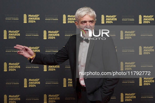 Ducati Corse General Manager Gigi Dall'Igna during the MotoGP Awards 2024 at the Museu Nacional d'Art de Catalunya on November 17, 2024 in B...