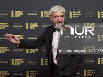 Ducati Corse General Manager Gigi Dall'Igna during the MotoGP Awards 2024 at the Museu Nacional d'Art de Catalunya on November 17, 2024 in B...