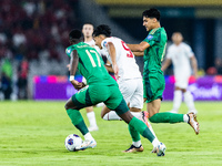 Rafael Struick of Indonesia plays during the FIFA World Cup Asian 3rd Qualifier Group C match against Saudi Arabia at Gelora Bung Karno Stad...