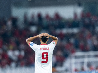 Rafael Struick of Indonesia plays during the FIFA World Cup Asian 3rd Qualifier Group C match against Saudi Arabia at Gelora Bung Karno Stad...