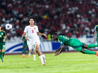 Rafael Struick of Indonesia plays during the FIFA World Cup Asian 3rd Qualifier Group C match against Saudi Arabia at Gelora Bung Karno Stad...