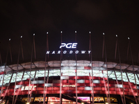 A general view of stadium before UEFA Nations League match Poland - Scotland at National Stadium in Warsaw, Poland on November 18, 2024. (