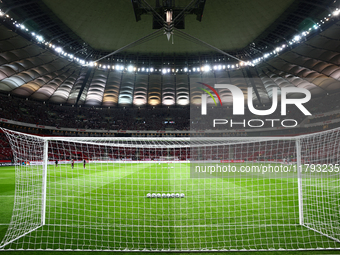 A general view of stadium before UEFA Nations League match Poland - Scotland at National Stadium in Warsaw, Poland on November 18, 2024. (