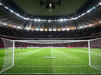 A general view of stadium before UEFA Nations League match Poland - Scotland at National Stadium in Warsaw, Poland on November 18, 2024. (