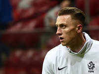 Marcin Bulka before UEFA Nations League match Poland - Scotland at National Stadium in Warsaw, Poland on November 18, 2024. (