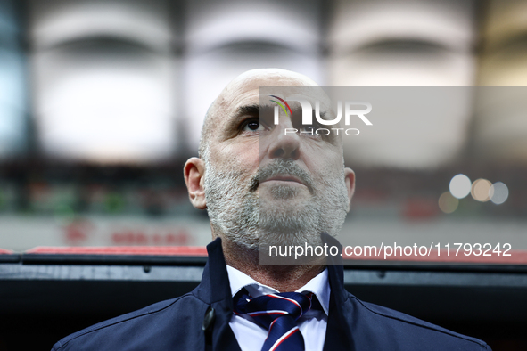 Michal Probierz before UEFA Nations League match Poland - Scotland at National Stadium in Warsaw, Poland on November 18, 2024. 