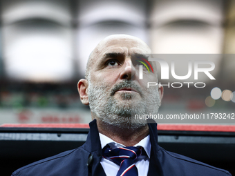 Michal Probierz before UEFA Nations League match Poland - Scotland at National Stadium in Warsaw, Poland on November 18, 2024. (