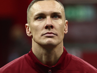 Lukasz Skorupski before UEFA Nations League match Poland - Scotland at National Stadium in Warsaw, Poland on November 18, 2024. (