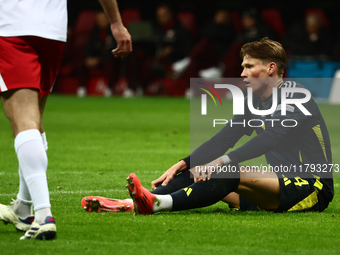 Scott McTominay during UEFA Nations League match Poland - Scotland at National Stadium in Warsaw, Poland on November 18, 2024. (