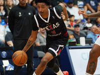 Teafale Lenard #6 of Texas Legends handles the ball against Memphis Hustle during the NBA G League regular season match at Comerica Center i...