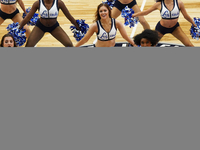 Texas Legends cheerleaders perform during the match between the Texas Legends and Memphis Hustle during the NBA G League regular season at C...