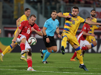 Trent Buhagiar of Malta is in action during the UEFA Nations League, League D, Group D2 soccer match between Malta and Andorra at the Nation...