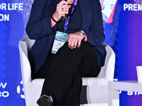 Emma Joussement participates in the Premier League during the Social Football Summit 2024 at the Olympic Stadium in Rome, Italy, on November...