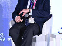 Giovanni Gardini of PALERMO FC participates in the Social Football Summit 2024 at the Olympic Stadium in Rome, Italy, on November 19, 2024....