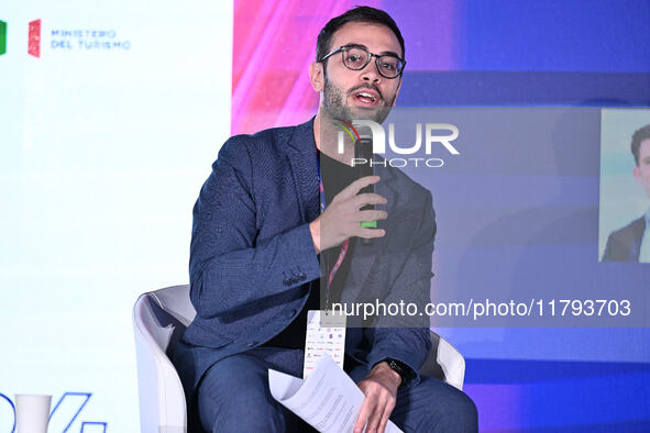 Salvatore De Angelis COSMIC attends the Social Football Summit 2024 at the Olympic Stadium in Rome, Italy, on November 19, 2024. 