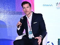 Mike Armstrong of JUVENTUS FC attends the Social Football Summit 2024 at the Olympic Stadium in Rome, Italy, on November 19, 2024. (