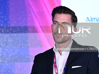 Mike Armstrong of JUVENTUS FC attends the Social Football Summit 2024 at the Olympic Stadium in Rome, Italy, on November 19, 2024. (