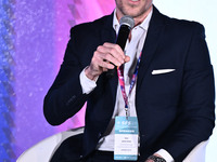 Mike Armstrong of JUVENTUS FC attends the Social Football Summit 2024 at the Olympic Stadium in Rome, Italy, on November 19, 2024. (