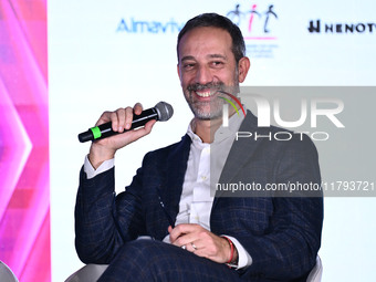 Luca Marchetti SKY attends the Social Football Summit 2024 at the Olympic Stadium in Rome, Italy, on November 19, 2024. (