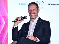 Luca Marchetti SKY attends the Social Football Summit 2024 at the Olympic Stadium in Rome, Italy, on November 19, 2024. (