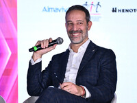 Luca Marchetti SKY attends the Social Football Summit 2024 at the Olympic Stadium in Rome, Italy, on November 19, 2024. (