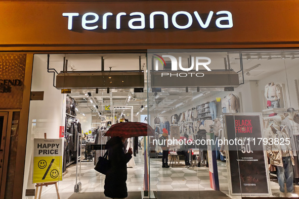 Terranova store in Torun, Poland on November 19, 2024. 