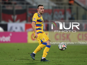 Eric De las Heras of Andorra is in action during the UEFA Nations League, League D, Group D2 soccer match between Malta and Andorra at the N...