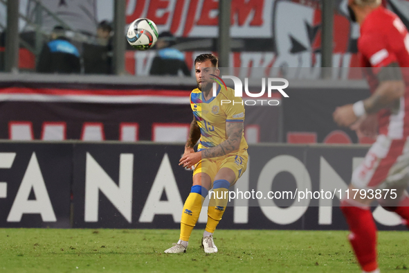 Moises San Nicolas of Andorra plays during the UEFA Nations League, League D, Group D2 soccer match between Malta and Andorra at the Nationa...