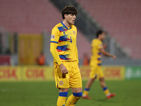 Francisco Pomares of Andorra gestures during the UEFA Nations League, League D, Group D2 soccer match between Malta and Andorra at the Natio...