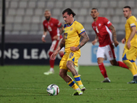 Jesus Rubio of Andorra plays during the UEFA Nations League, League D, Group D2 soccer match between Malta and Andorra at the National Stadi...