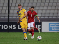 Pau Babot of Andorra plays during the UEFA Nations League, League D, Group D2 soccer match between Malta and Andorra at the National Stadium...