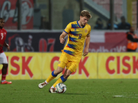 Pau Babot of Andorra plays during the UEFA Nations League, League D, Group D2 soccer match between Malta and Andorra at the National Stadium...