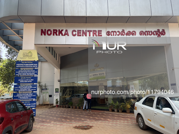 The NORKA (Non-Resident Keralite's Affairs) Centre is in Thycaud, Thiruvananthapuram (Trivandrum), Kerala, India, on April 9, 2024. The Non-...